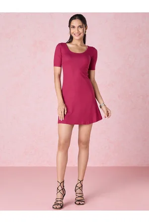 20Dresses Burgundy A-Line Mini Dress