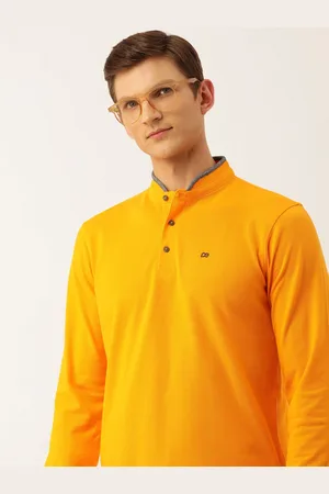 Peter England Men Henley Neck T-shirt