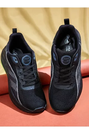 Duke Men Textile Lace-Up Running Shoes