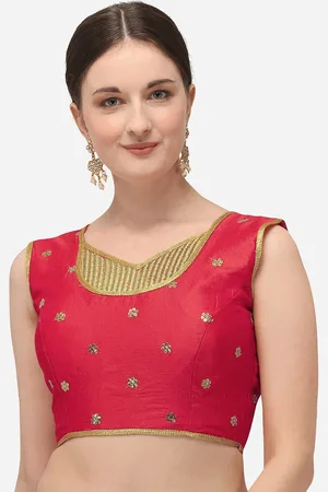 Fab Dadu Embroidered Sequinned Saree Blouse