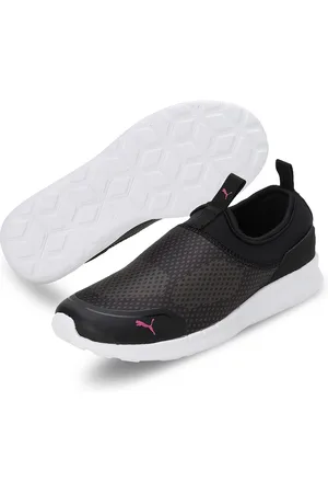 puma lazy slip on myntra