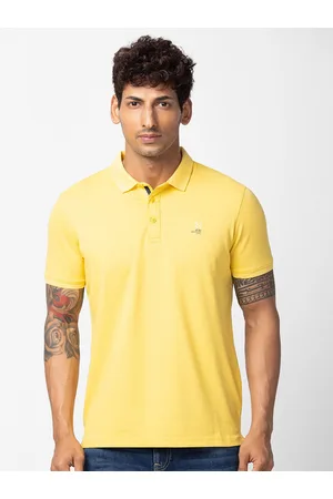 SPYKAR Men Polo Collar Slim Fit T-shirt