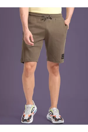 Flying Machine Men Mid-Rise Casual Cotton Shorts