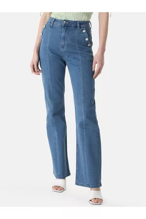 Kazo Women High-Rise Bootcut Jeans
