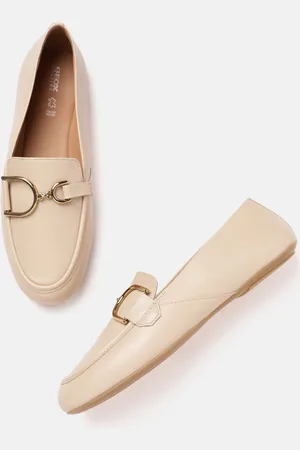 Geox D Palmaria Women Solid Leather Moccasins