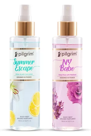 Pilgrim Women Sets - Set Of 2 NY Babe & Summer Escape Long Lasting Fragrance Body Mist-150ml Each
