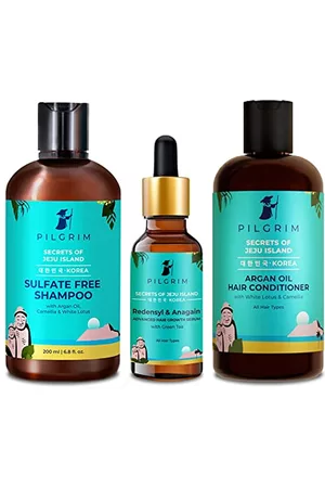 Pilgrim Women Advanced Hair Growth Regime - Discover Thick & Dense Hair With Argan Oil