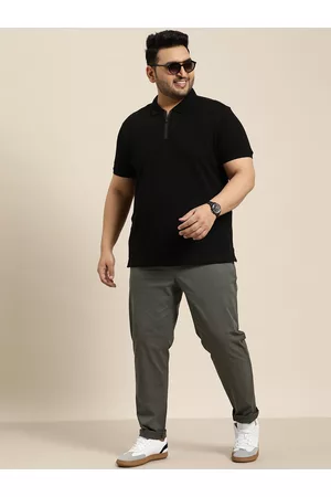 Buy Plus Size Men's Trousers Online in India | Plus Size Pants for Men –  JupiterShop