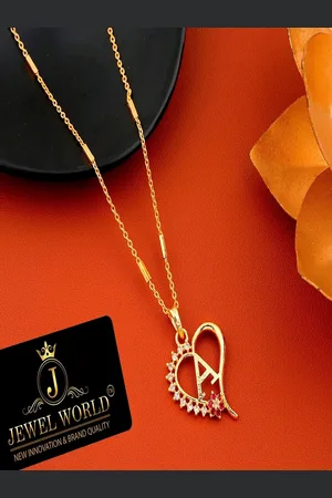 JEWEL WORLD Gold-Plated Necklace