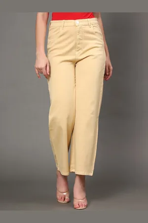 AngelFab Women Jean Relaxed Fit High-Rise Jeans