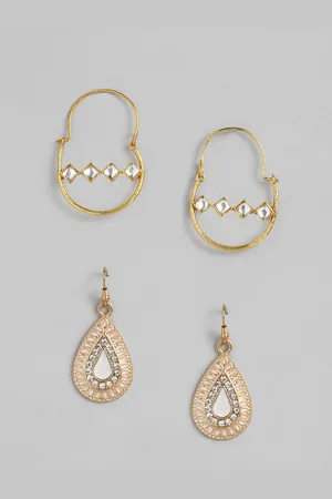 Anouk Set of 2 Drop Earrings