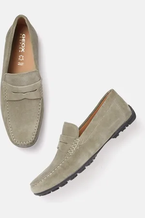 Geox U Kosmopolis+Grip Men Lightweight Suede Leather Moccasins