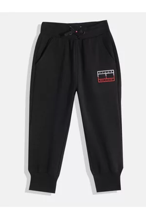 Tommy Hilfiger Boys Brand Logo Embroidered Joggers