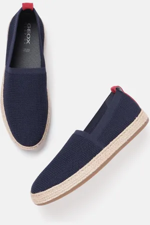 Geox Men Woven Design Slip-On Sneakers