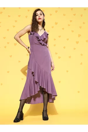 U&F Women Maxi Pink Dress - Buy U&F Women Maxi Pink Dress Online at Best  Prices in India | Flipkart.com