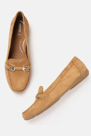 Geox D Annytah Women Solid Leather Moccasins