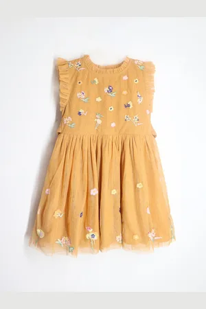 Cherry Crumble Floral Fit & Flare Dress