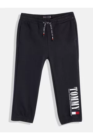 Tommy Hilfiger Boys Brand Logo Printed Joggers