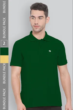 LUX NITRO Pack Of 2 Polo Collar Anti Odour Sports T-shirt