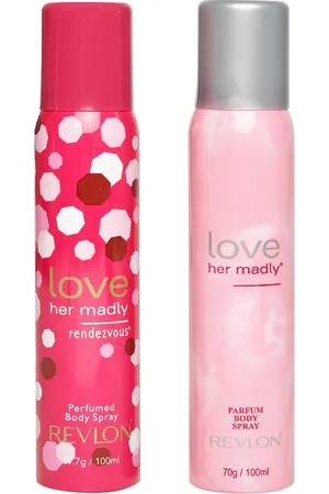 Revlon Women Set of 2 Love Her Madly Body Sprays - 100 ml each