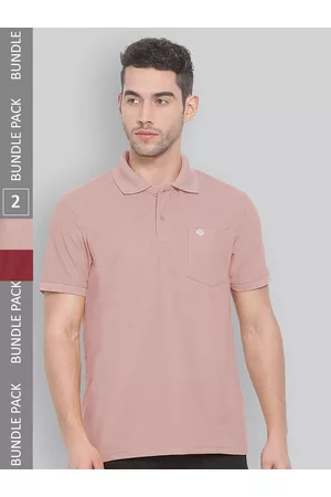 LUX NITRO Pack Of 2 Polo Collar Anti Odour Sports T-shirt