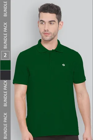 LUX NITRO Pack Of 2 Polo Collar Anti Odour Sports T-shirt
