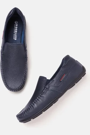 Woodland Men Leather Loafers