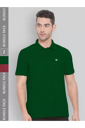 LUX NITRO Pack Of 2 Polo Collar Anti Odour Sports T-shirt