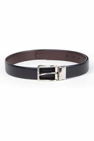 Alvaro Castagnino Men's Black Color Leather Belt