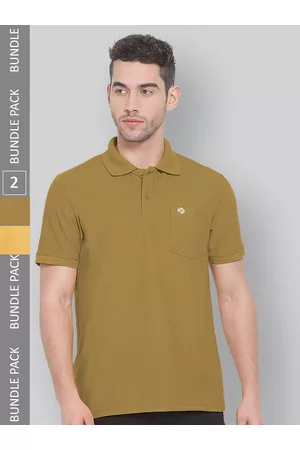 LUX NITRO Pack Of 2 Polo Collar Anti Odour Sports T-shirt