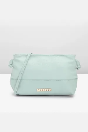 Caprese green best sale solid handheld bag