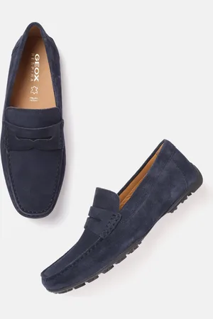 Geox U Kosmopolis+Grip Men Lightweight Suede Leather Moccasins