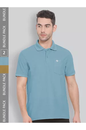 LUX NITRO Pack Of 2 Polo Collar Anti Odour Sports T-shirt
