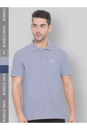 LUX NITRO Pack Of 2 Polo Collar Anti Odour Sports T-shirt