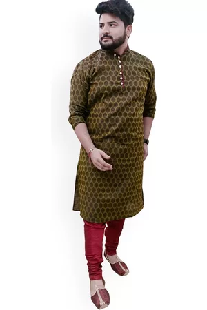 Sydney Heights Ethnic Motifs Printed Kurta with Churidar