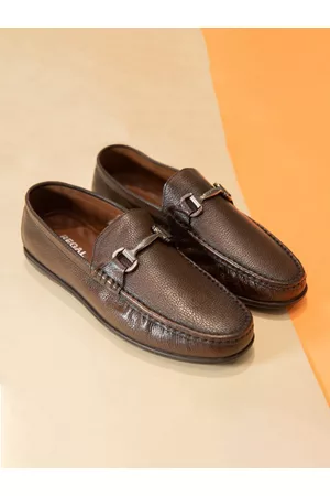 Regal Men Round-Toe Casual Leather Loafers