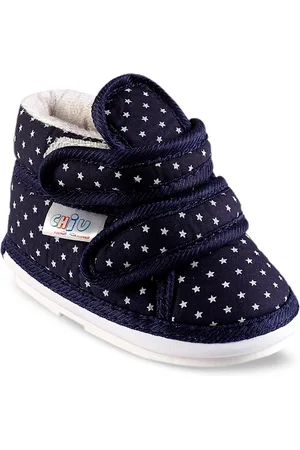 CHiU Infants Kids Mid Top Printed Comfort Insole Lightweight Slip-On Sneakers