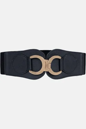 Kazo Women Woven Design Interlock Belt