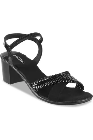 Metro Textured Block Heels
