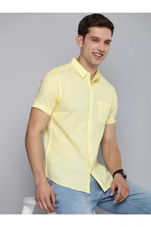 HERE&NOW Men Slim Fit Opaque Casual Shirt