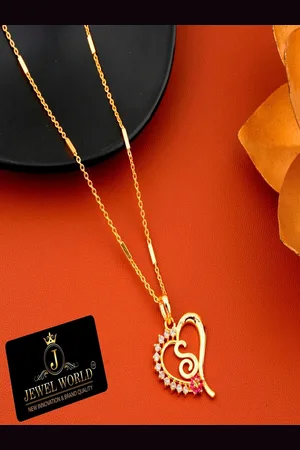 JEWEL WORLD Gold-Plated Necklace