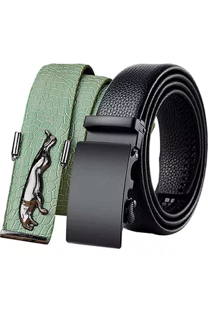 Kastner Men Set Of 2 Textured Belt