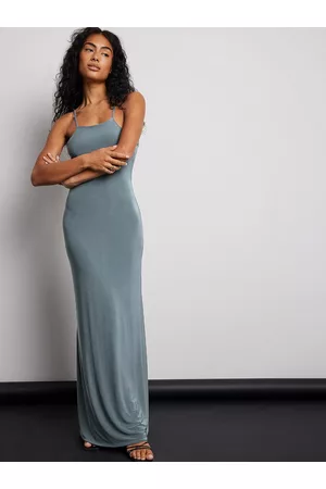 NA-KD Open Back Bodycon Maxi Dress