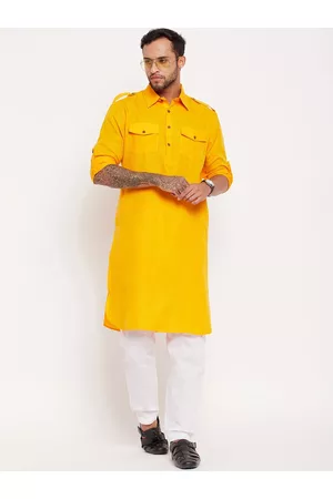 Vastramay Shirt Collar Regular Kurta With Pyjamas Set