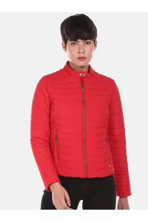 U.S. Polo Assn. U S Polo Assn Women Red Quilted Jacket