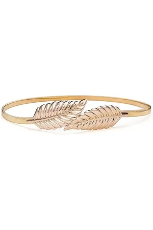 JENNA Vritraz Women Leaf Style Belt