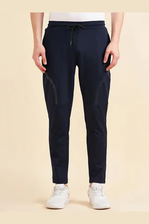 Sweet Dreams Men Navy Blue Mid Rise Track Pants