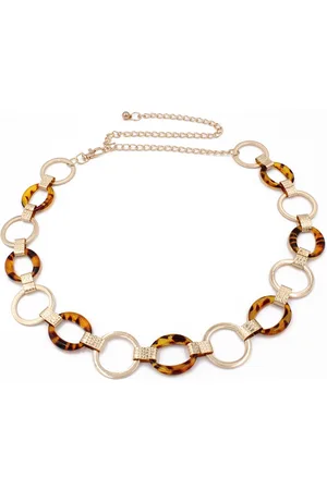 JENNA Women LeoPrinted Ring Style Belt