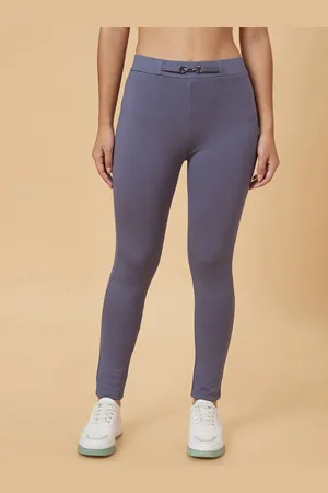 Globus Women Grey Skinny-Fit Treggings