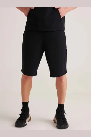Muvazo Men Mid-Rise Cotton Shorts